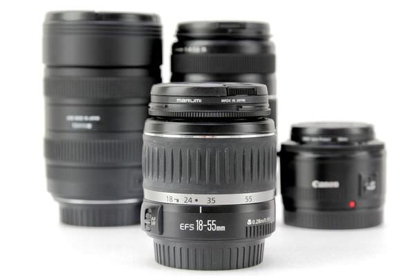 業務用卸値 10月23日限定 Canon EF-S18-55mm & 55-250mm IS レンズ(ズーム)