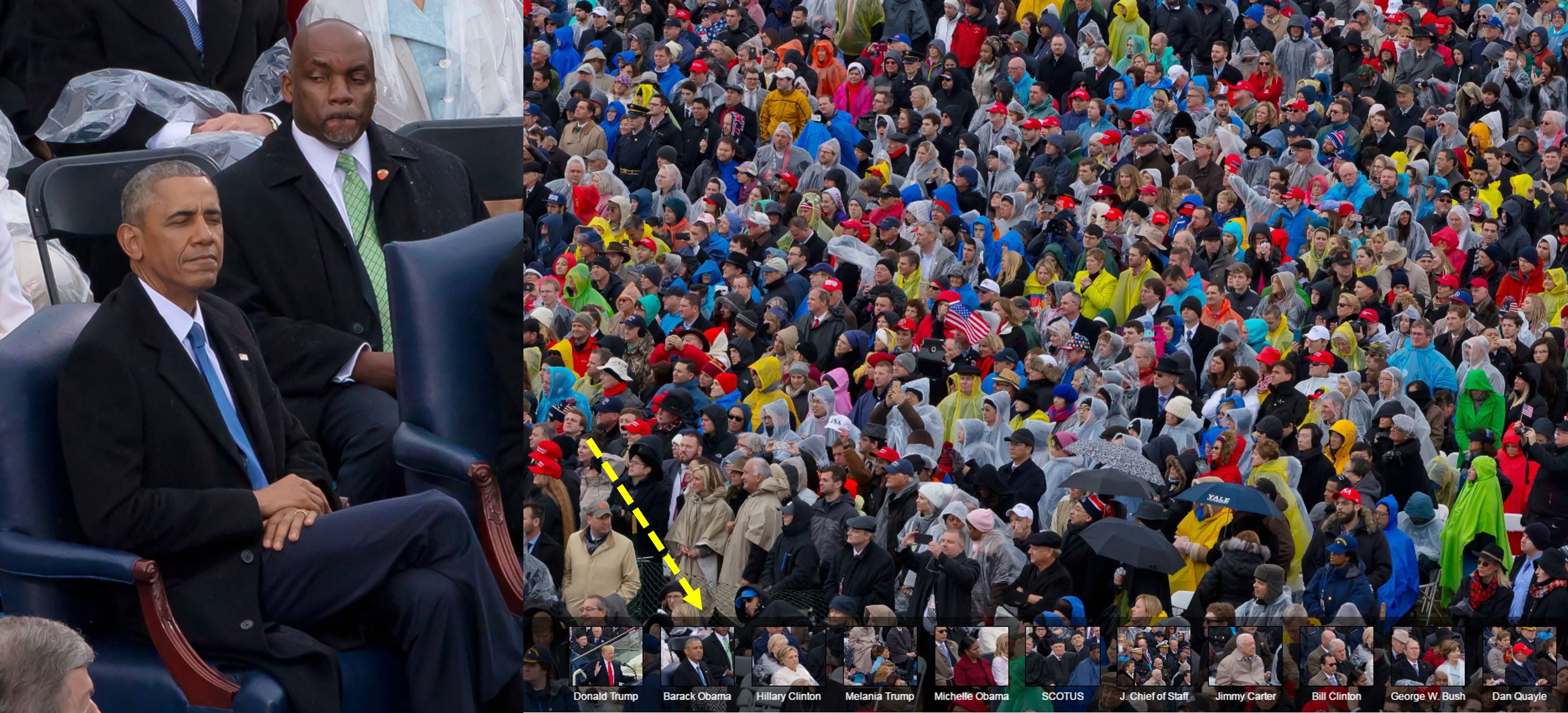 [攝影趣事74] 川普就職演說 10 億畫素照片，驚見台灣政治人物在現場出席，拍的一清二楚