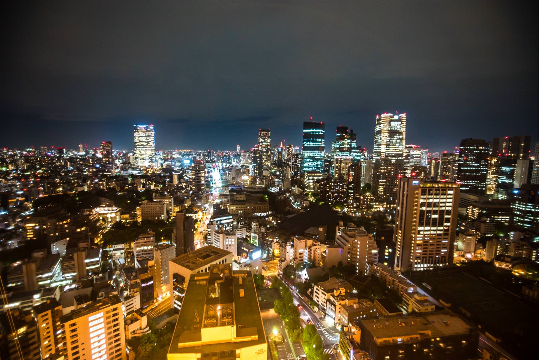 [日本/東京] 東京鐵塔 ，東京市觀光最亮眼的地標， 150 公尺高大展望台欣賞東京市夜景