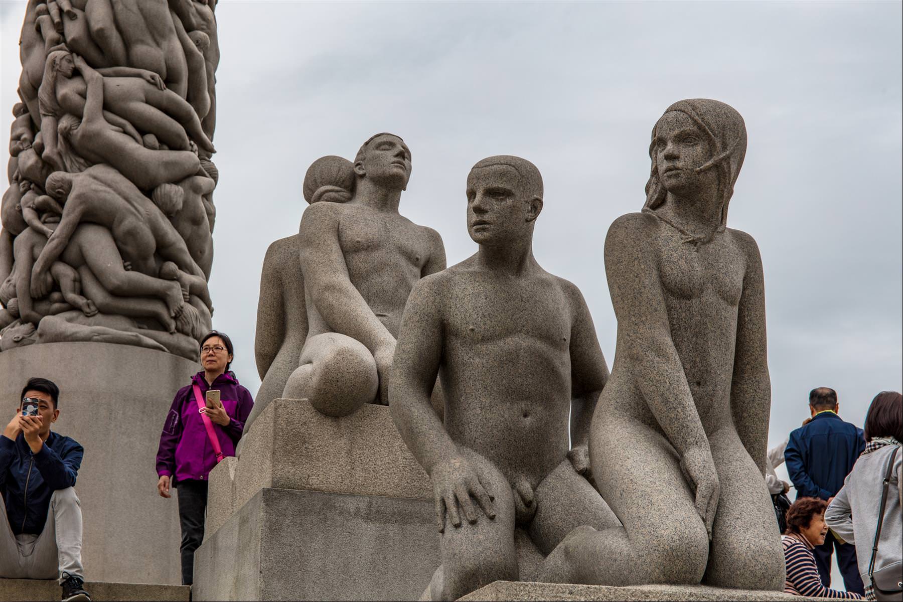 [挪威/奧斯陸] Vigelandsparken 維格蘭人生雕塑公園，看盡一生喜怒哀樂