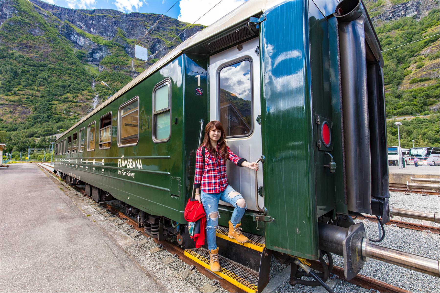 [挪威] 挪威縮影 ，Flam 弗洛姆至 Myrdal 米達爾最美山區火車風景