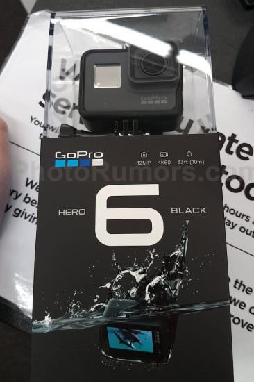 [NEWS] Gopro HERO6 準備發表與可能規格，4K / 60FPS 錄影再提昇
