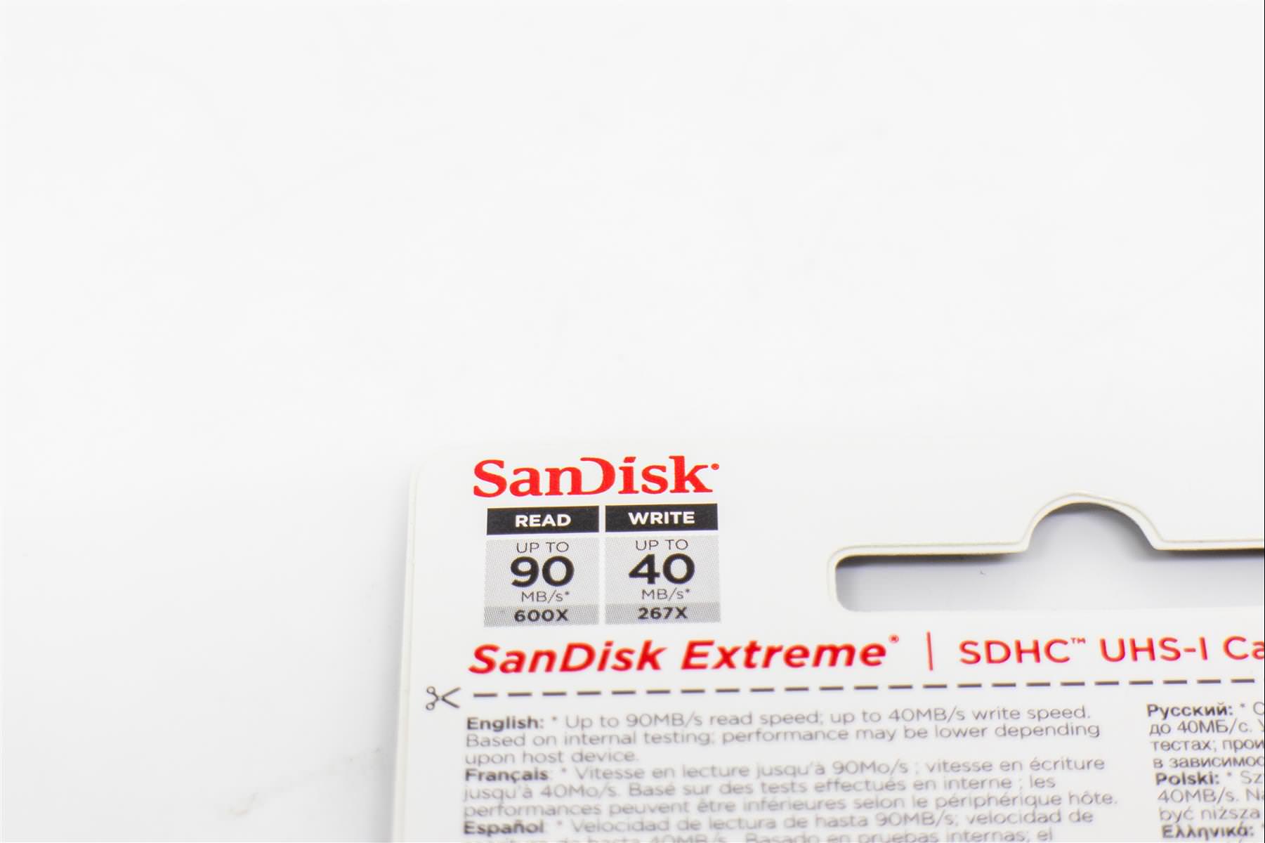 SanDisk 記憶卡規格認識