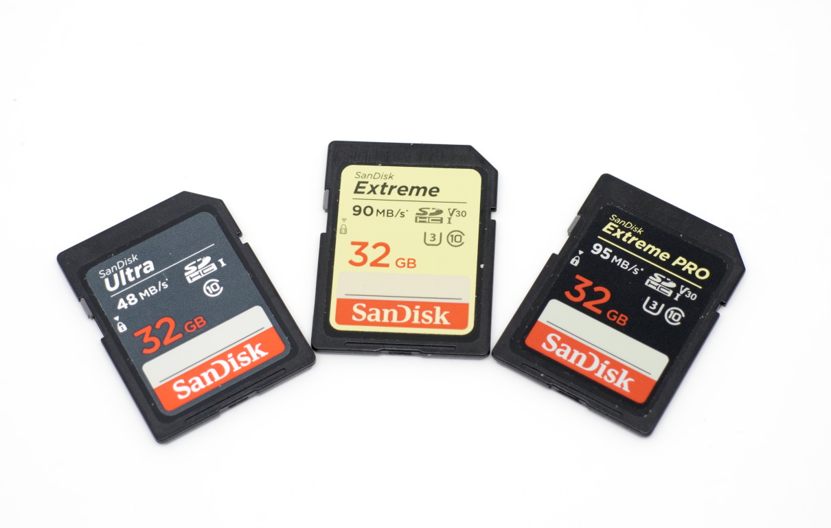 [比攝影82] SanDisk SD 記憶卡大測試。 Extreme PRO / Extreme / Ultra 連拍考驗