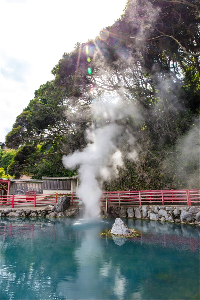 [日本] 大分縣別府市 "八大地獄 - 灶地獄" ,別具特色觀光噴泉
