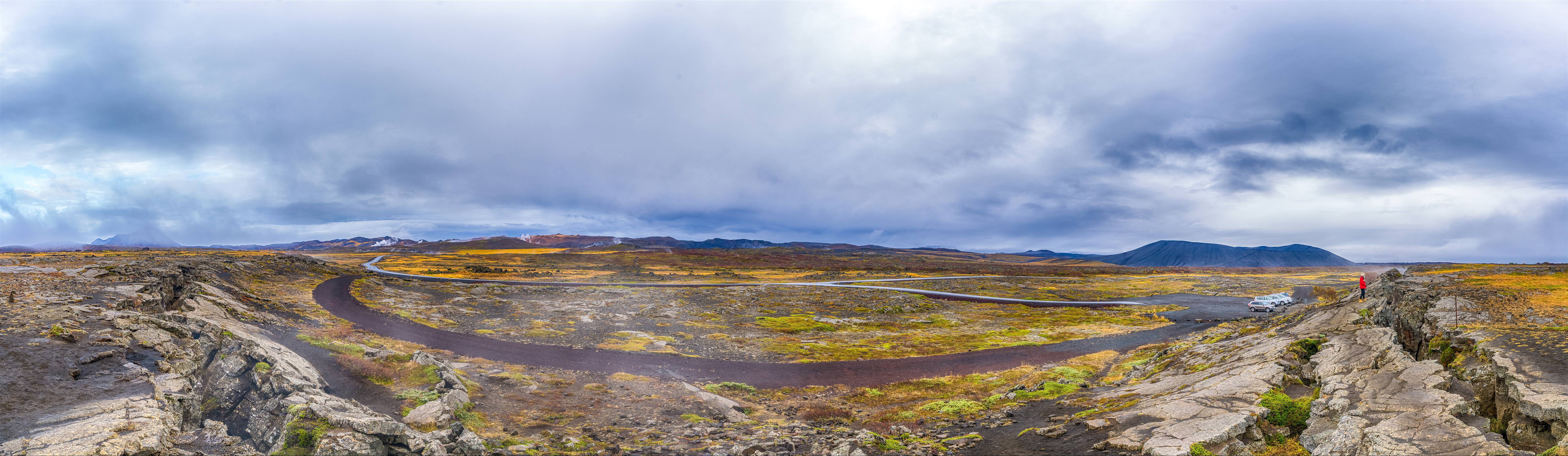 [2017冰島旅程] 冰島自助第 07 天：地洞溫泉 - 惠爾山 - 火山溶岩城堡 - 阿克雷里