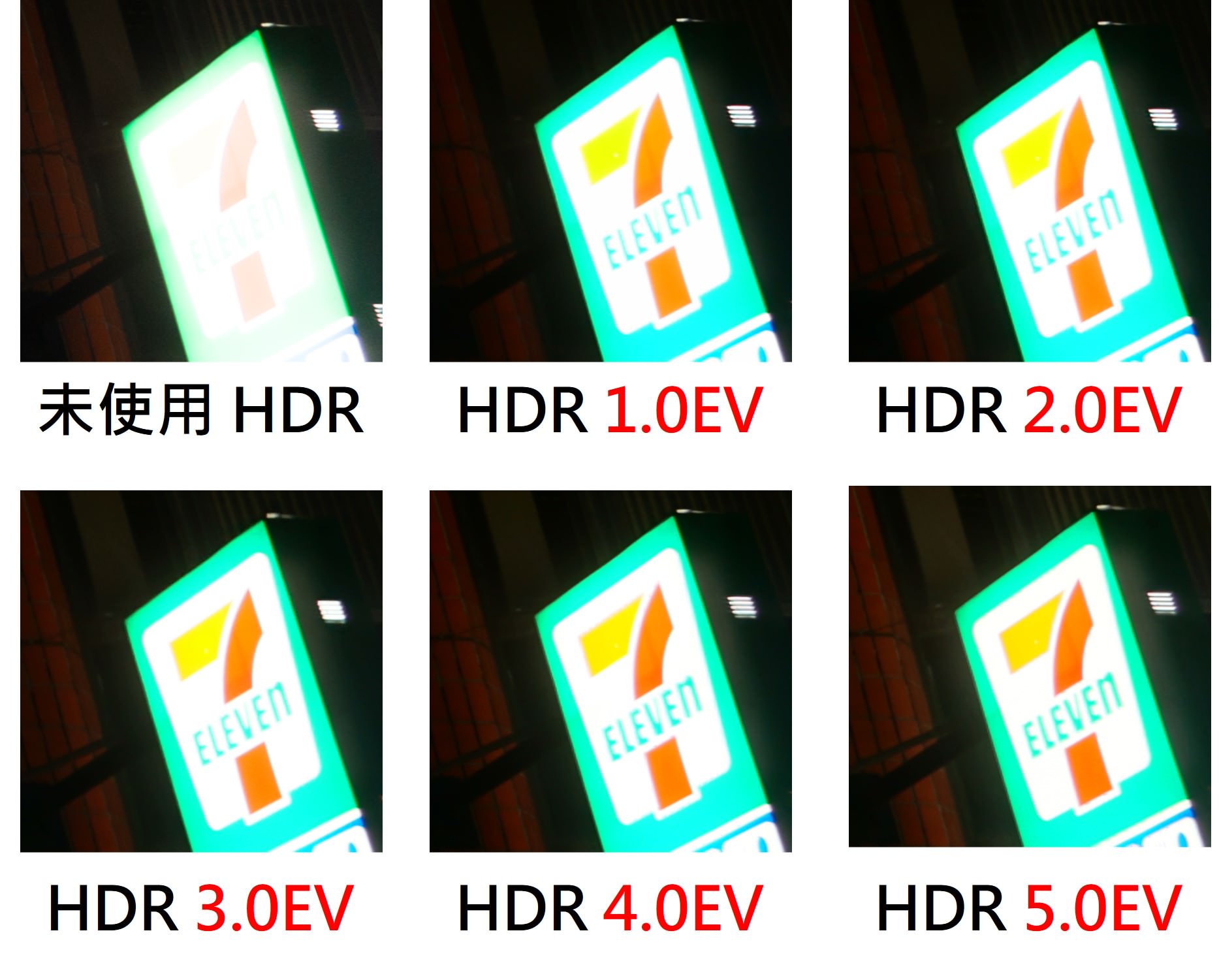 自動 HDR