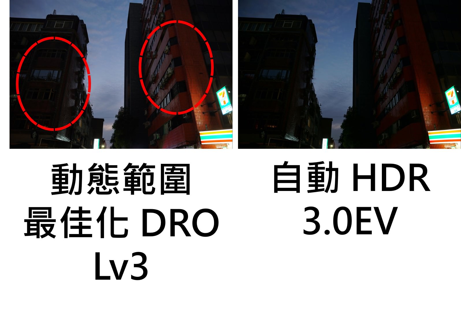 [教攝影105] 自動 HDR 優缺點，與 DRO 動態範圍最佳化比較