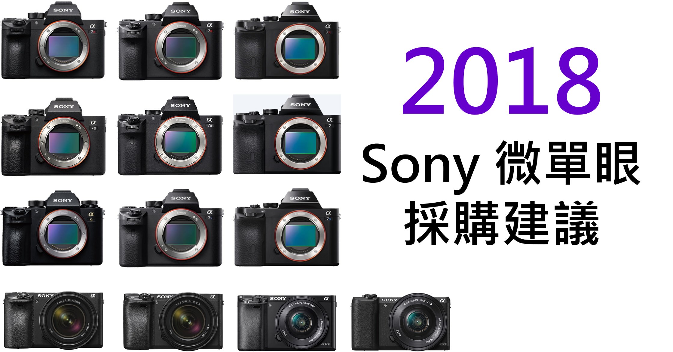 2018 sony 相機推薦