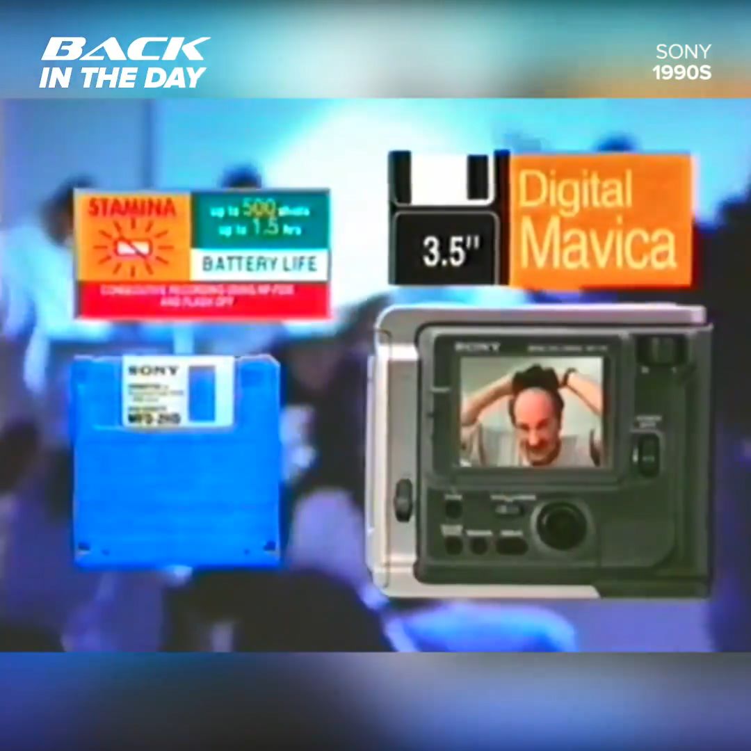[攝影趣事87] 滿滿懷舊感 - Sony FD Mavica FD7，30 萬畫素、 1.44MB 磁碟片存取