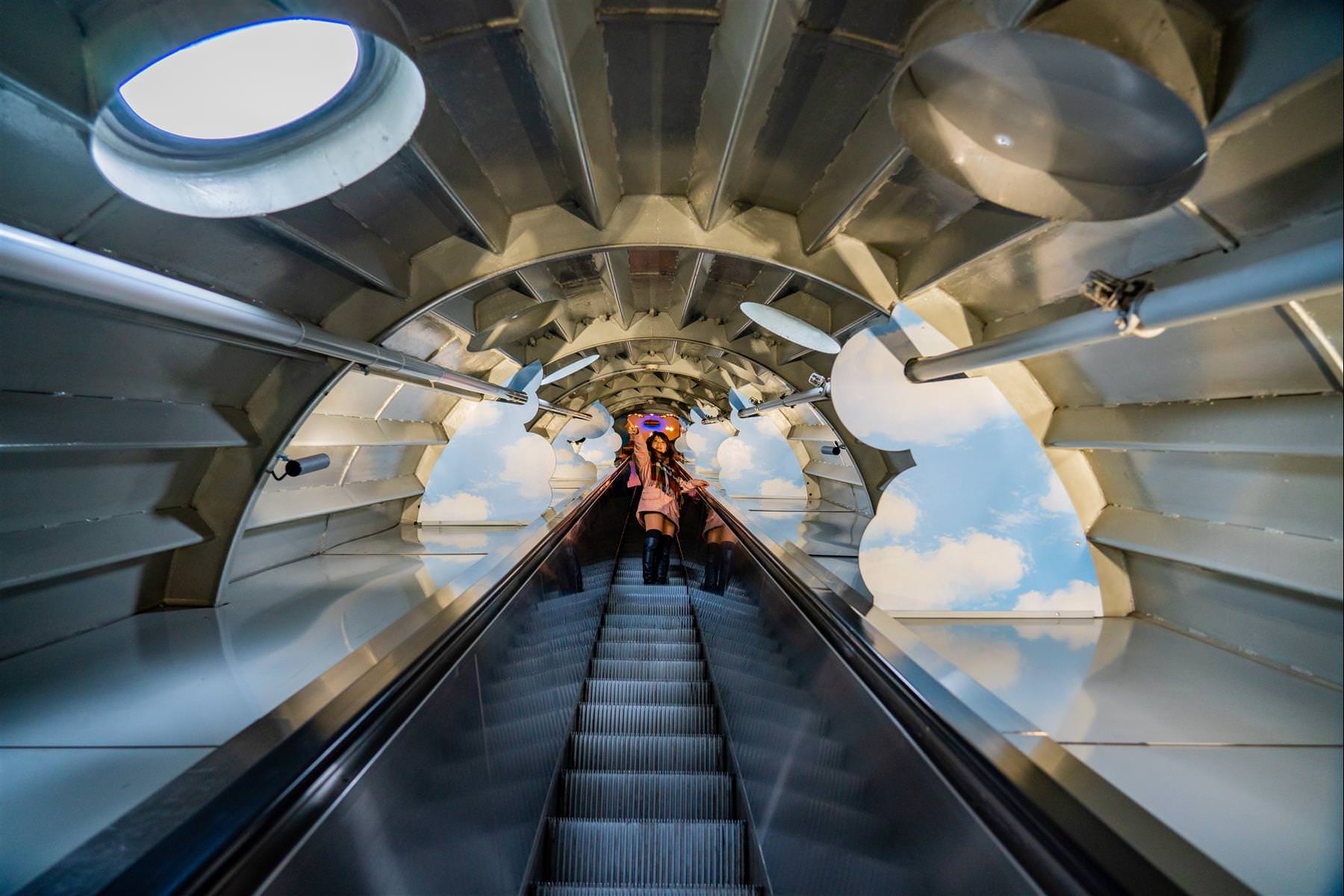 [比利時/布魯塞爾] 布魯塞爾原子塔 ，世界博覽會代表建築，飛進時光機回到過去