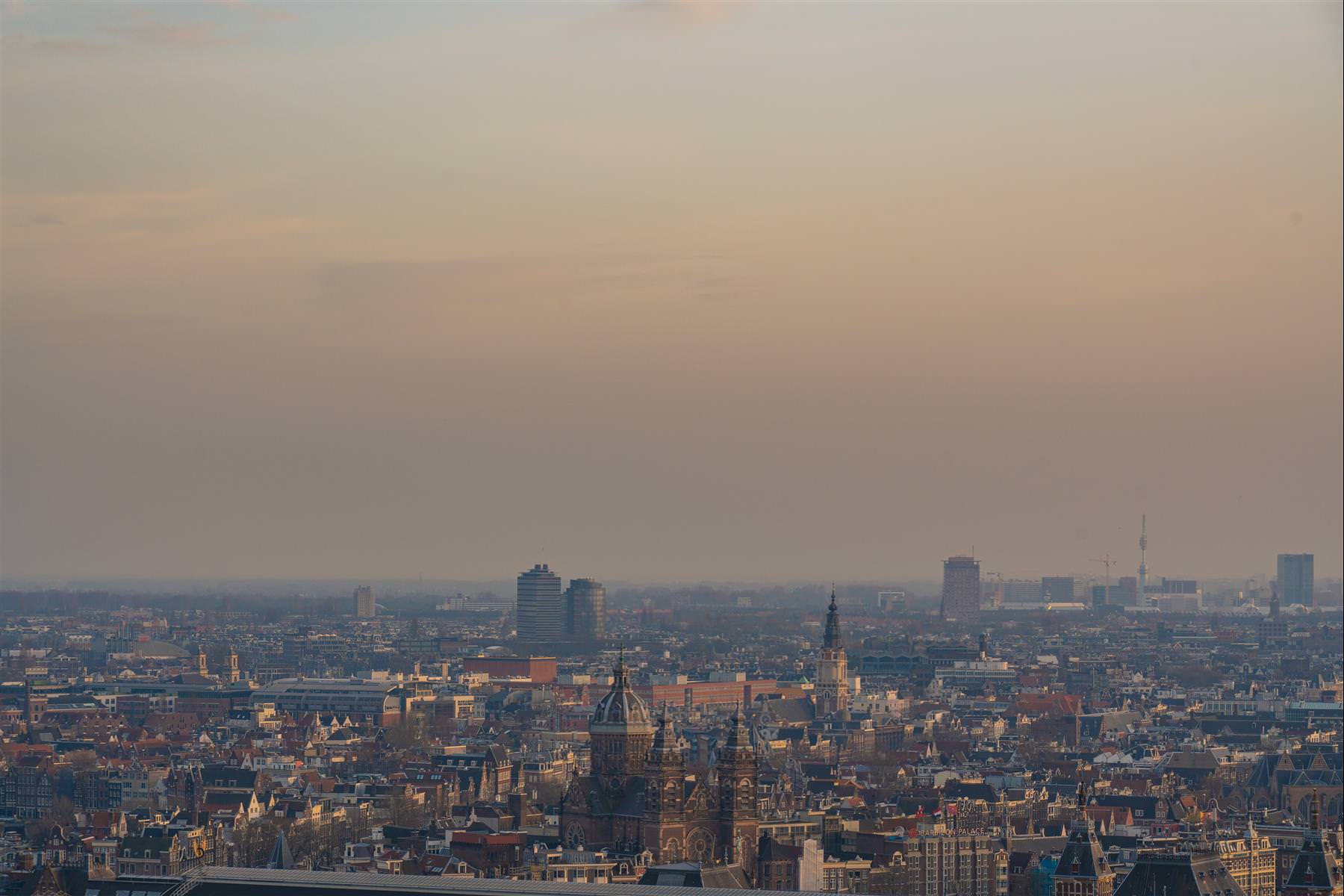 [荷蘭/阿姆斯特丹] 阿丹塔 ADAM TOWER ，阿姆斯特丹極佳觀景平台，空中盪鞦韆