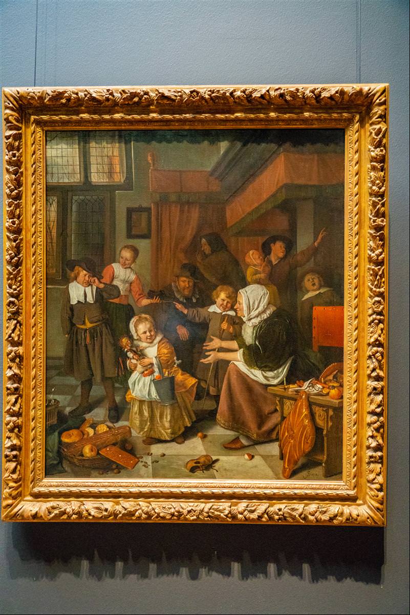 [荷蘭/阿姆斯特丹] 荷蘭國家博物館 ，荷蘭最大博物館，收藏林布蘭「夜巡」畫作