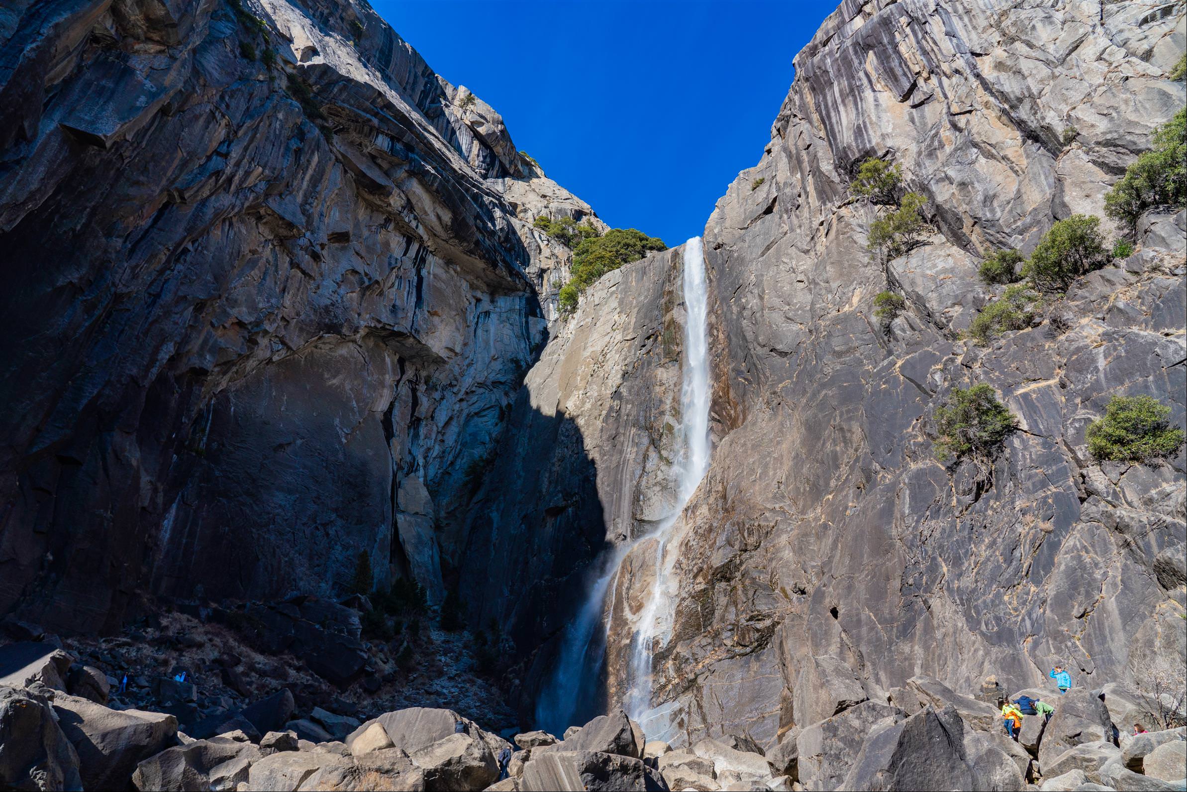 [美國/加州] 優勝美地國家公園，酋長岩、新狀面紗瀑布、小優勝美地瀑布