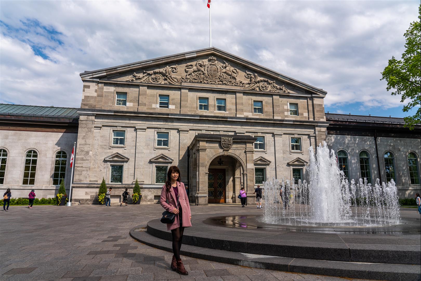 [加拿大/渥太華] 麗都廳 Rideau Hall ，又稱作總督府，加拿大國家歷史遺產，歷任總督官邸