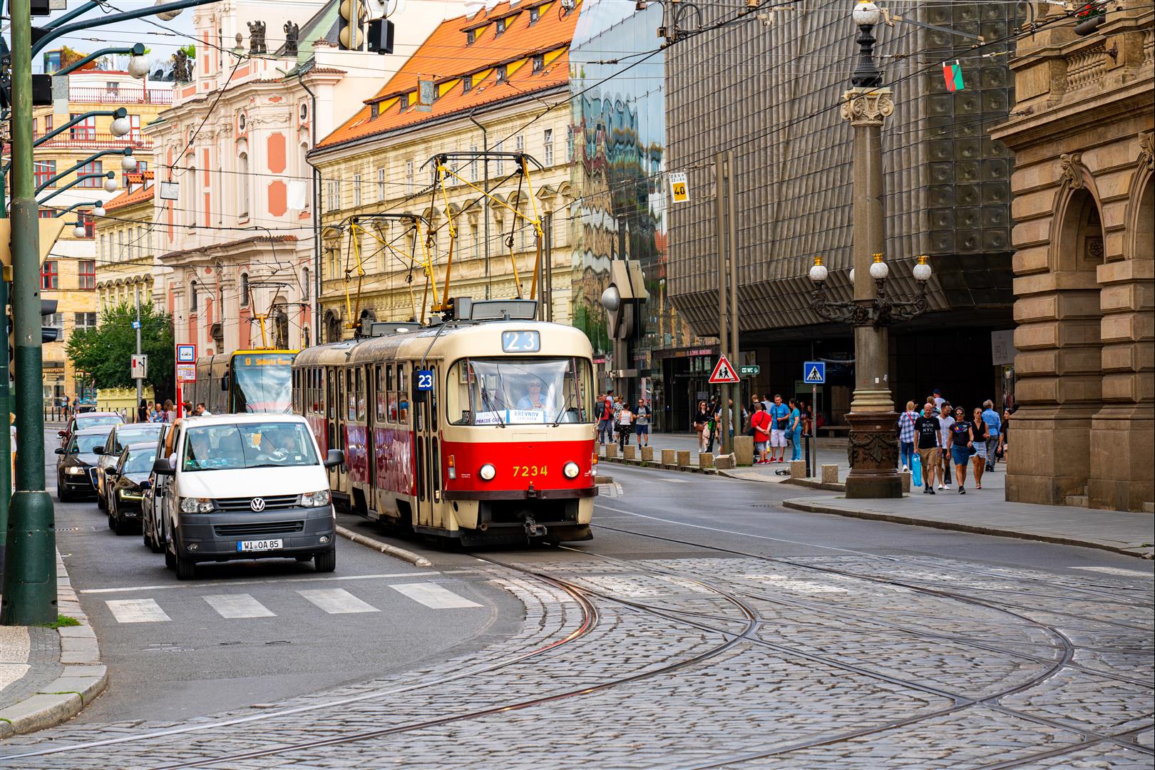 [捷克/布拉格] 布拉格交通 ，購買車票搭乘輕軌 Trams，運用 Google Map 玩遍布拉格