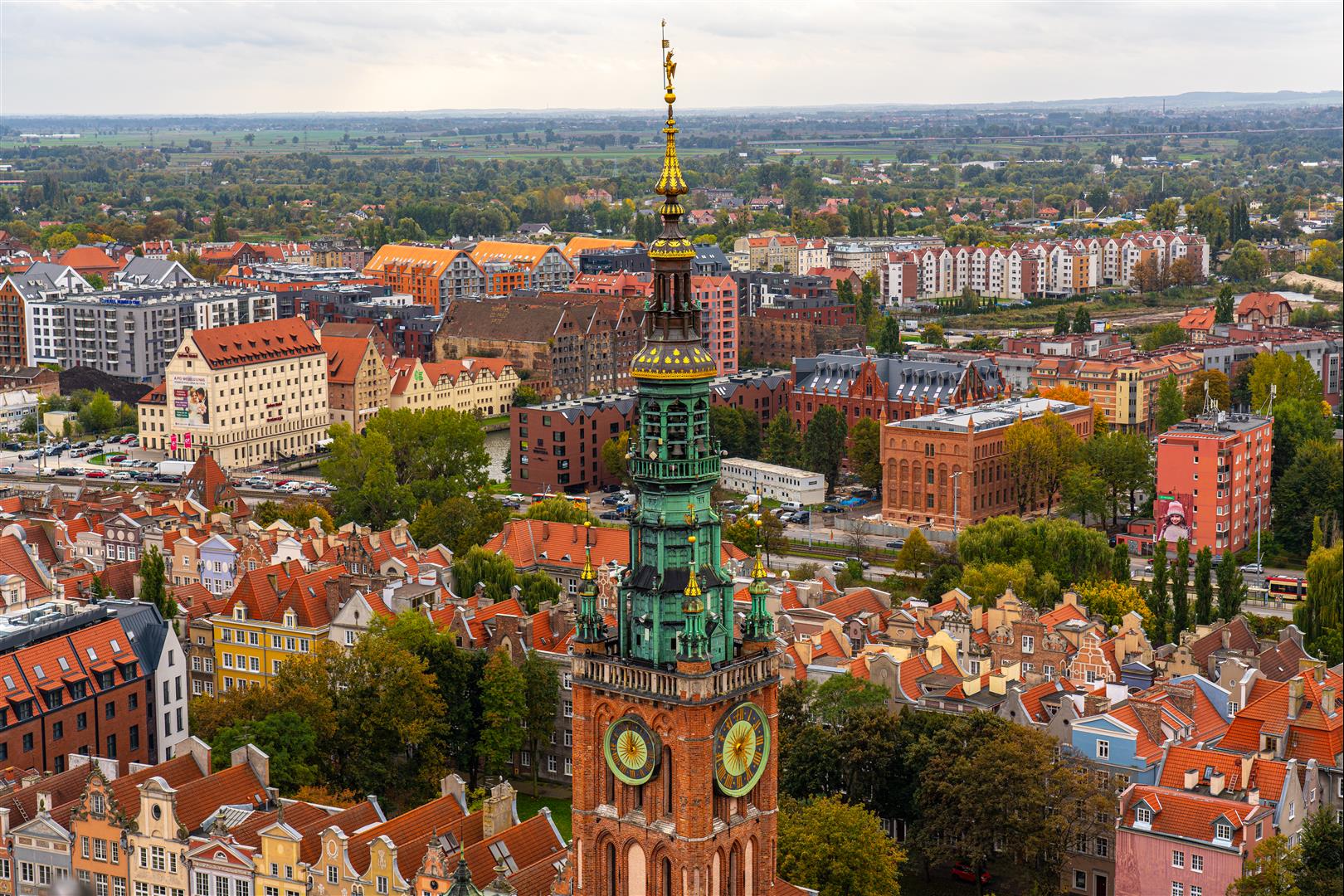 [波蘭/格但斯克] 格但斯克聖母瑪莉亞教堂，天主教宗聖殿，可提頂觀看市景