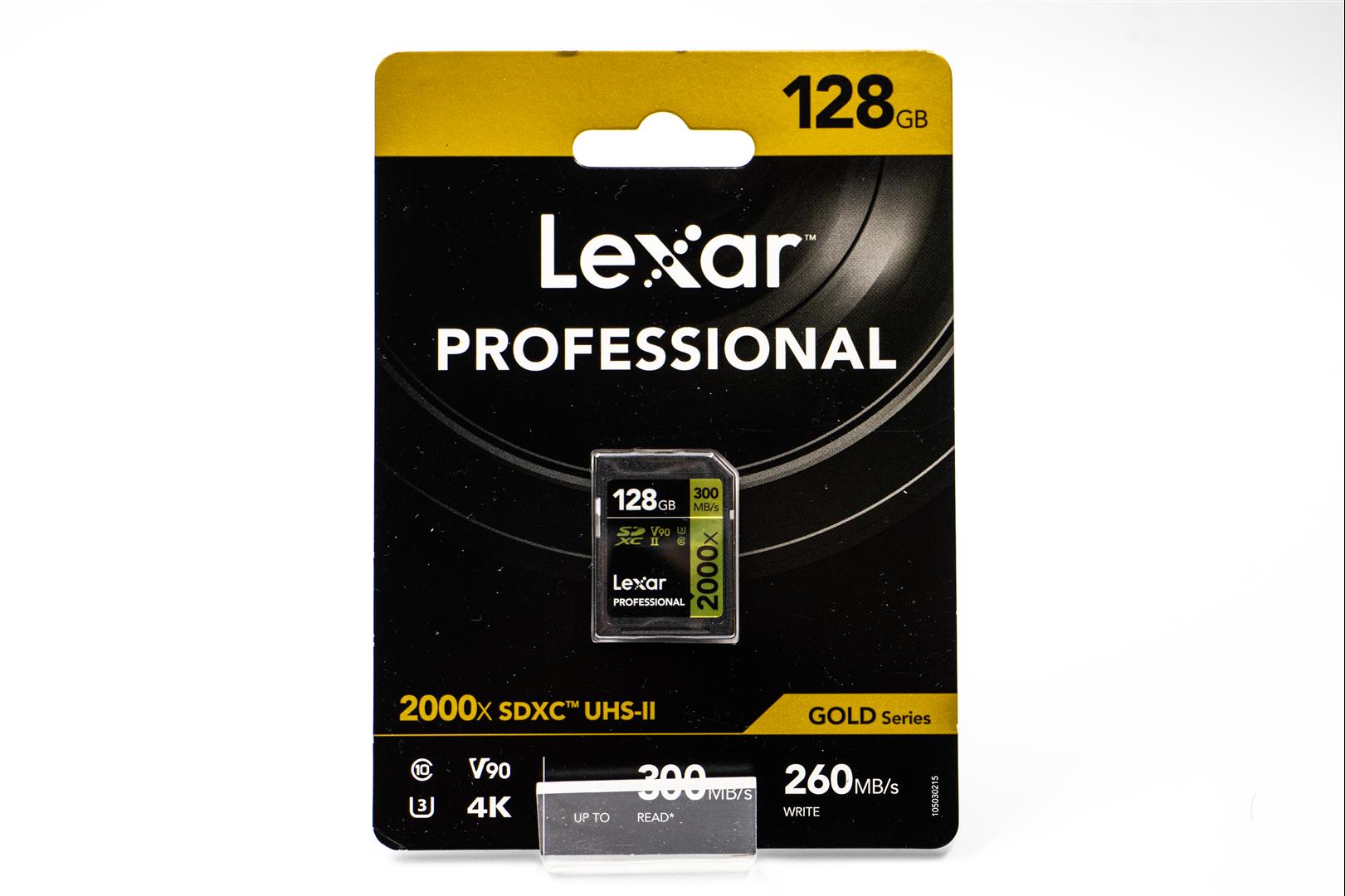 Lexar Professional 2000x SDXC UHS-II Gold