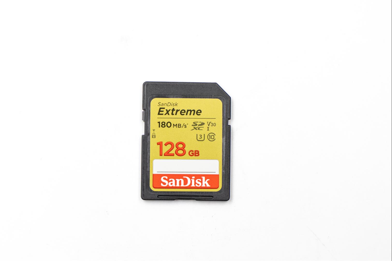 Sandisk Extreme SDXC UHS-I 180MB/s