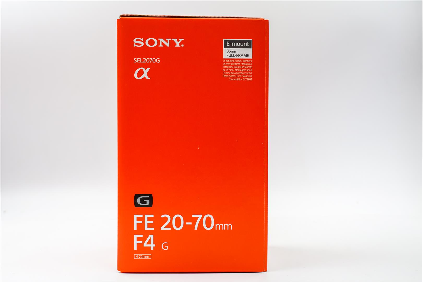 Sony FE 20-70mm F4G 開箱