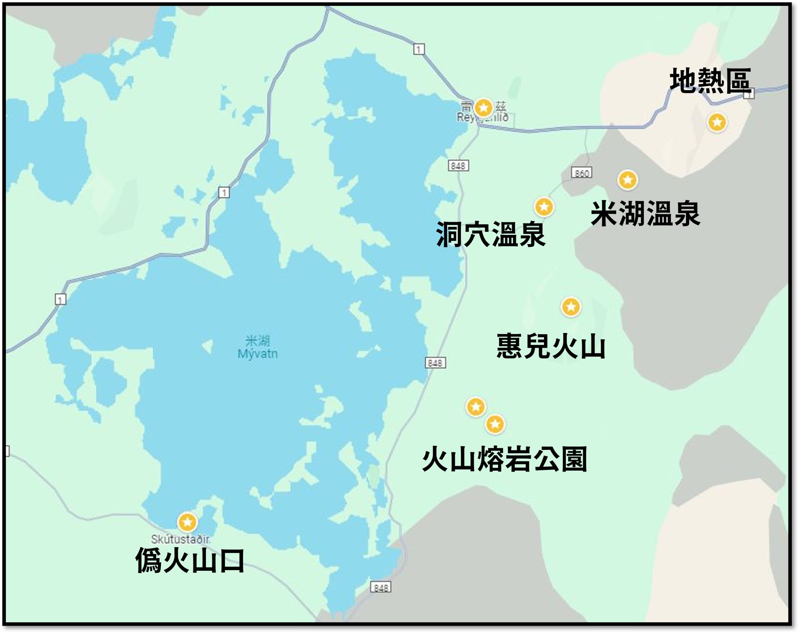 [冰島/北岸] 偽火山口 Skutustadir，錯落各處如同火山口景點