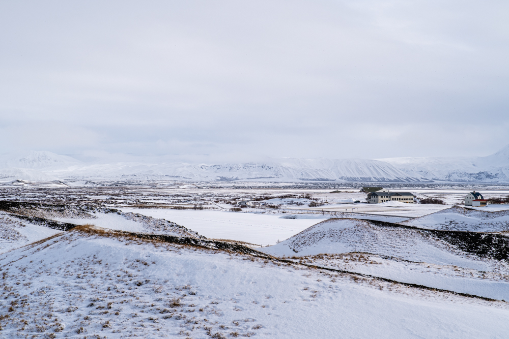 [冰島/北岸] 偽火山口 Skutustadir，錯落各處如同火山口景點