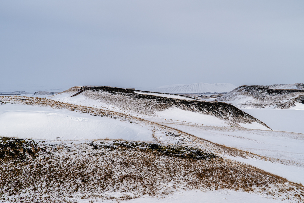 [冰島/北岸] 偽火山口 Skutustadir，錯落各處如同火山口景點