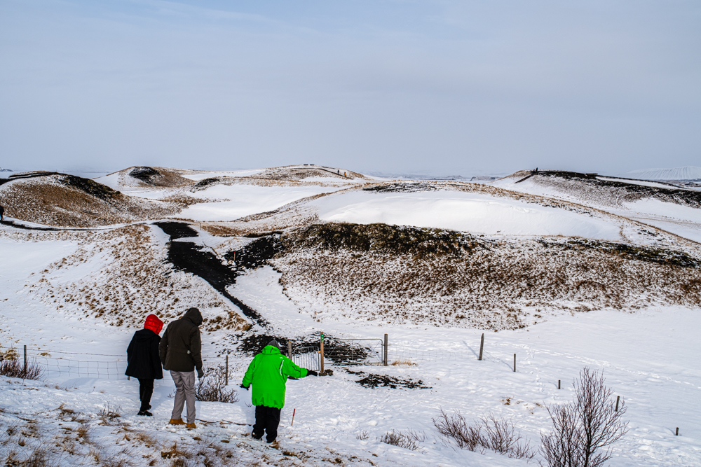 [冰島/北岸] 偽火山口 Skutustadir，錯落各處如同火山口景點