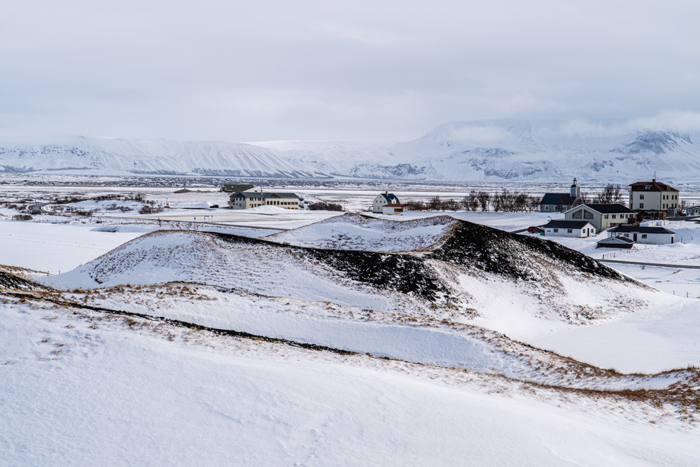 [冰島/北岸] 偽火山口 Skutustadir，錯落各處如同火山口景點