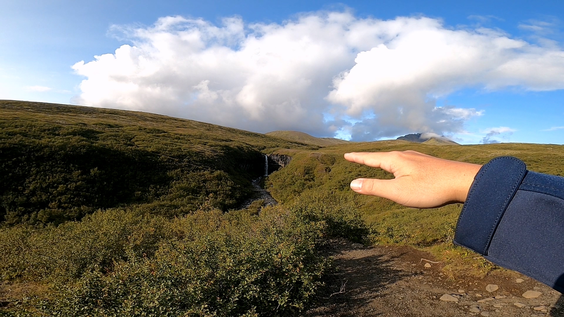 Svartifoss 斯瓦蒂佛斯瀑布