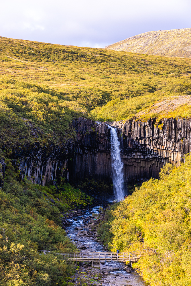 Svartifoss 斯瓦蒂佛斯瀑布