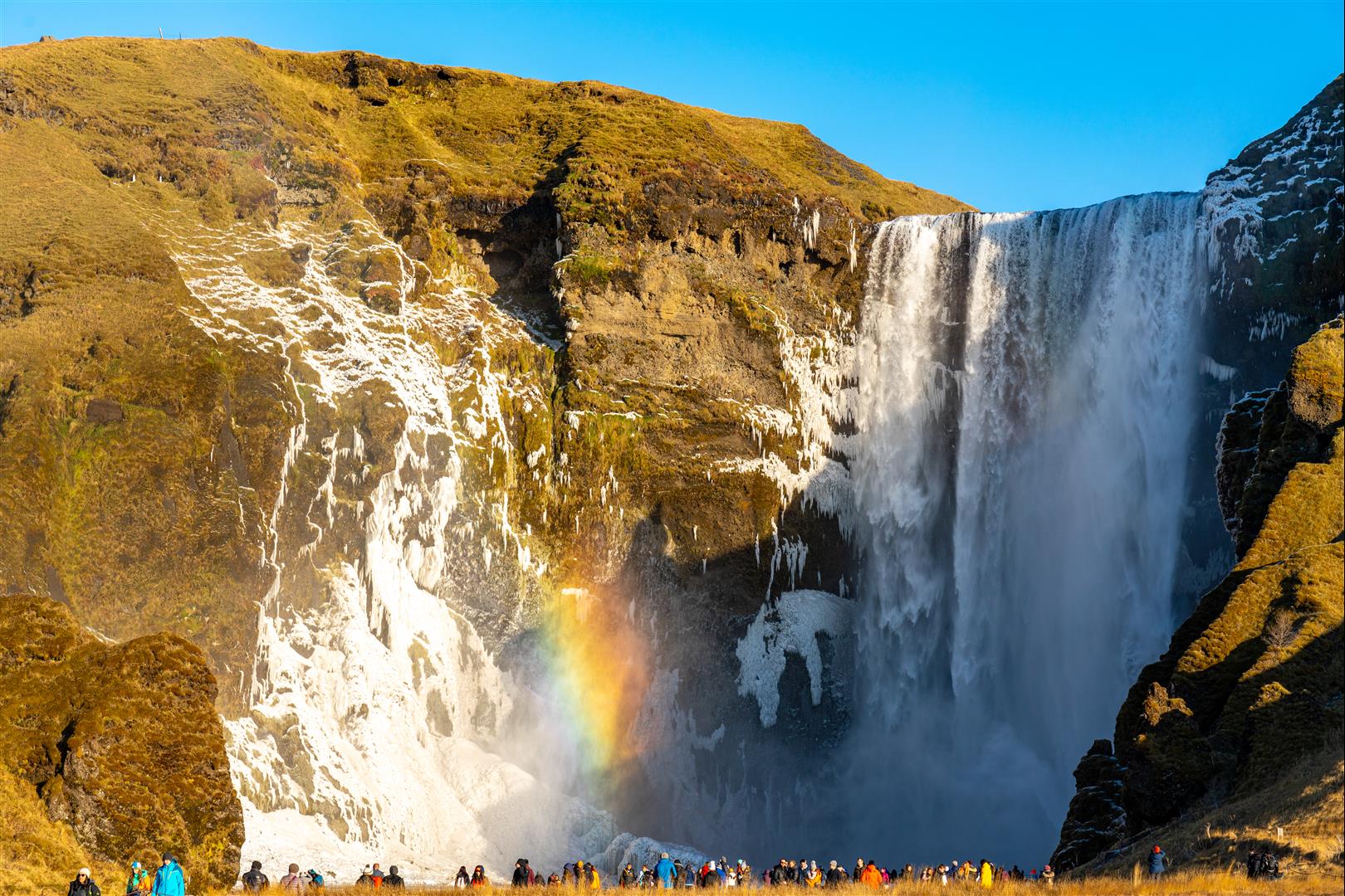 [冰島景點] 冰島西南岸景點 - 史科嘉瀑布 Skogafoss