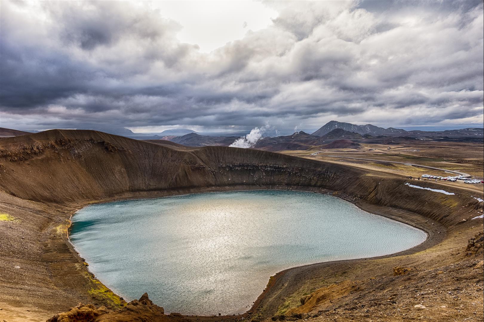 [冰島景點] 冰島北岸景點 - 克拉夫拉火山 Krafla