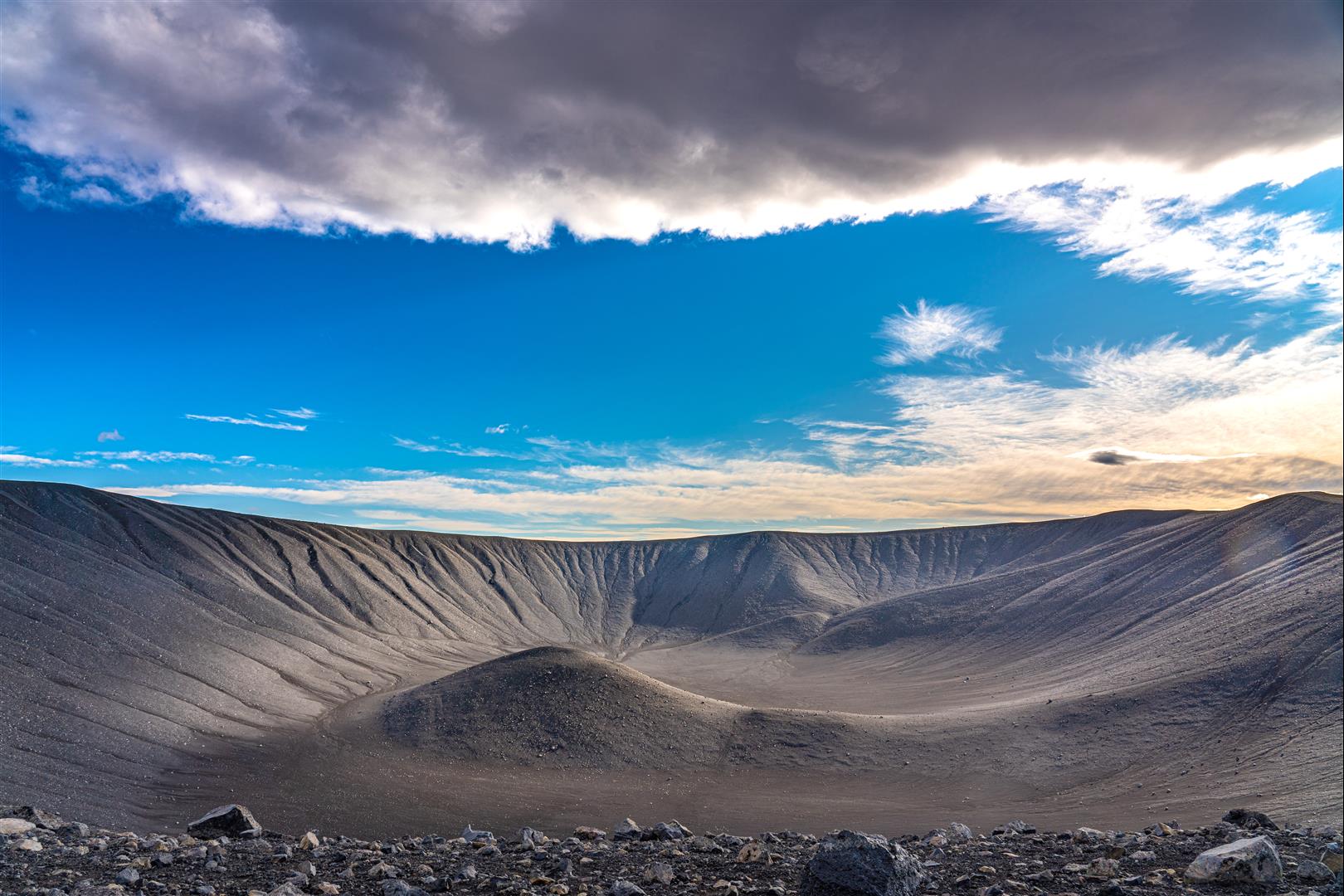 [冰島景點] 冰島北岸景點 - 惠爾火山 Hverfjall