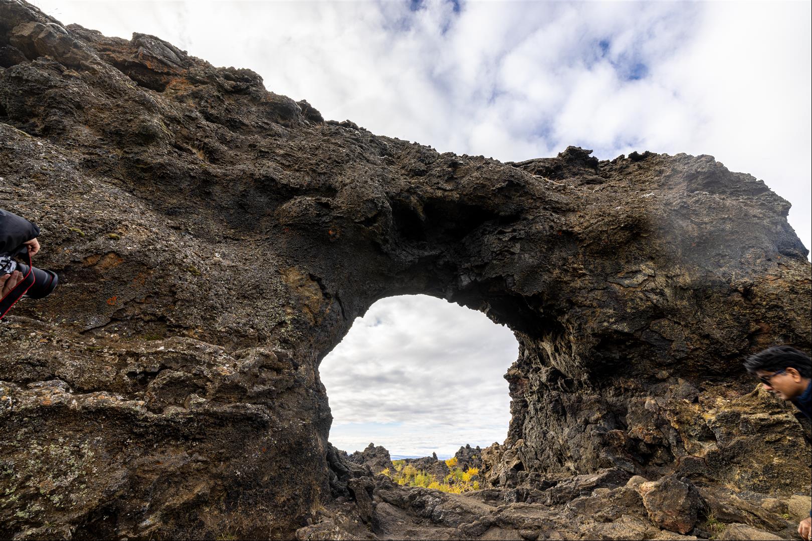 [冰島景點] 冰島北岸景點 -黑色城堡 Dimmuborgir
