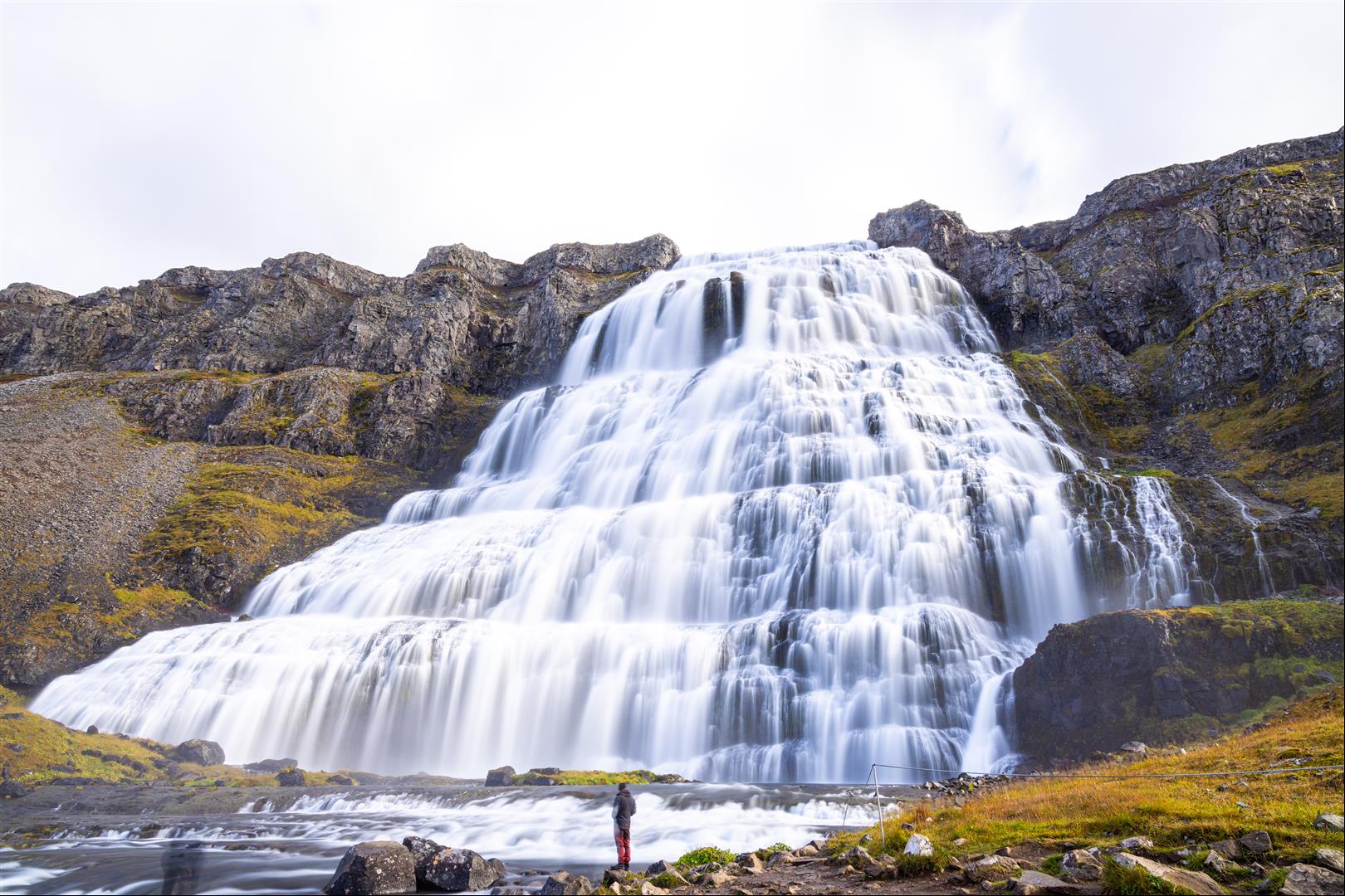 [冰島景點] 冰島西峽灣景點 - 丁堅地瀑布 Dynjandi