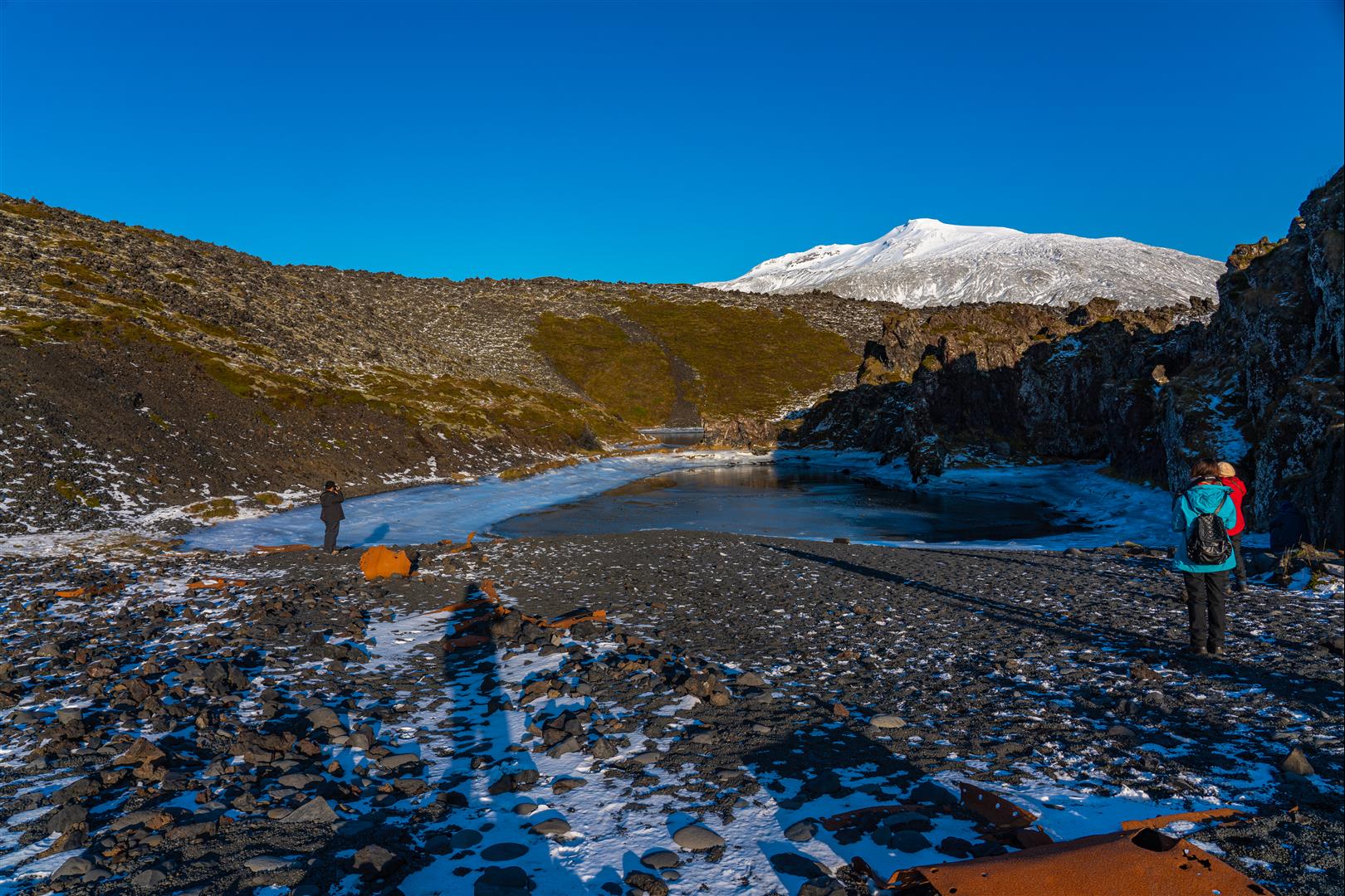[冰島景點] 沉船灣 Djúpalónssandur，斯奈山半島的黑沙灘