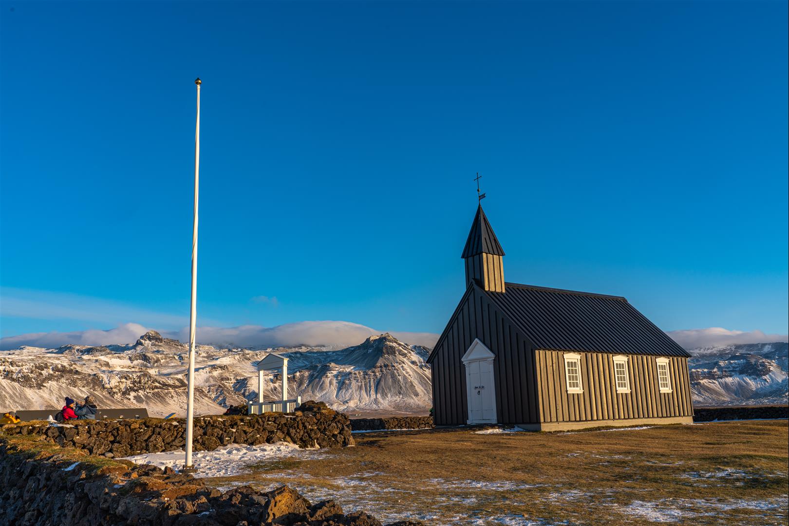 [冰島景點] 黑教堂 Búðakirkja - 斯奈山半島最特別造型教堂