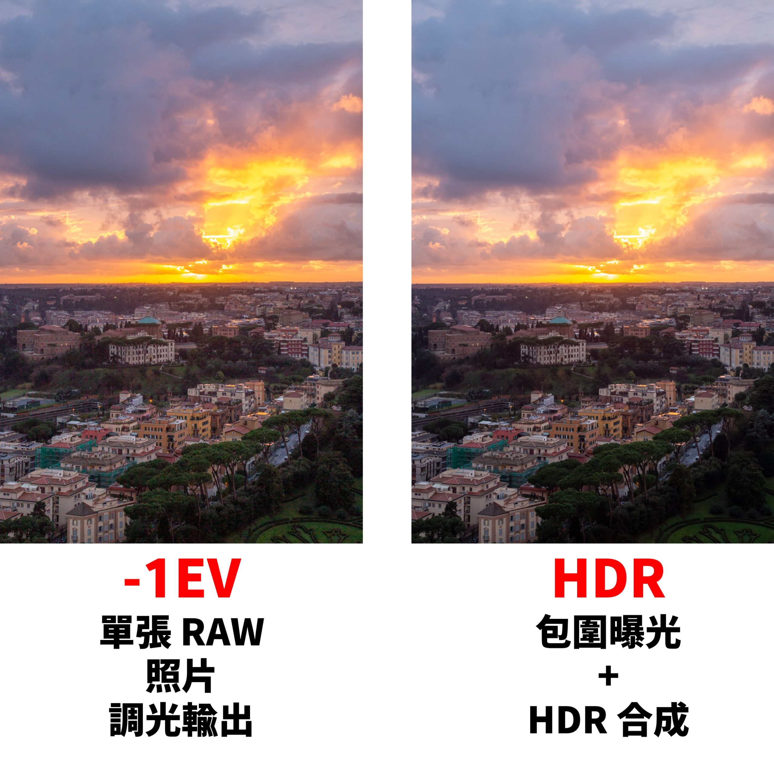 [聊攝影358] 面對高反差採用 包圍曝光+HDR 真的比較好嗎?