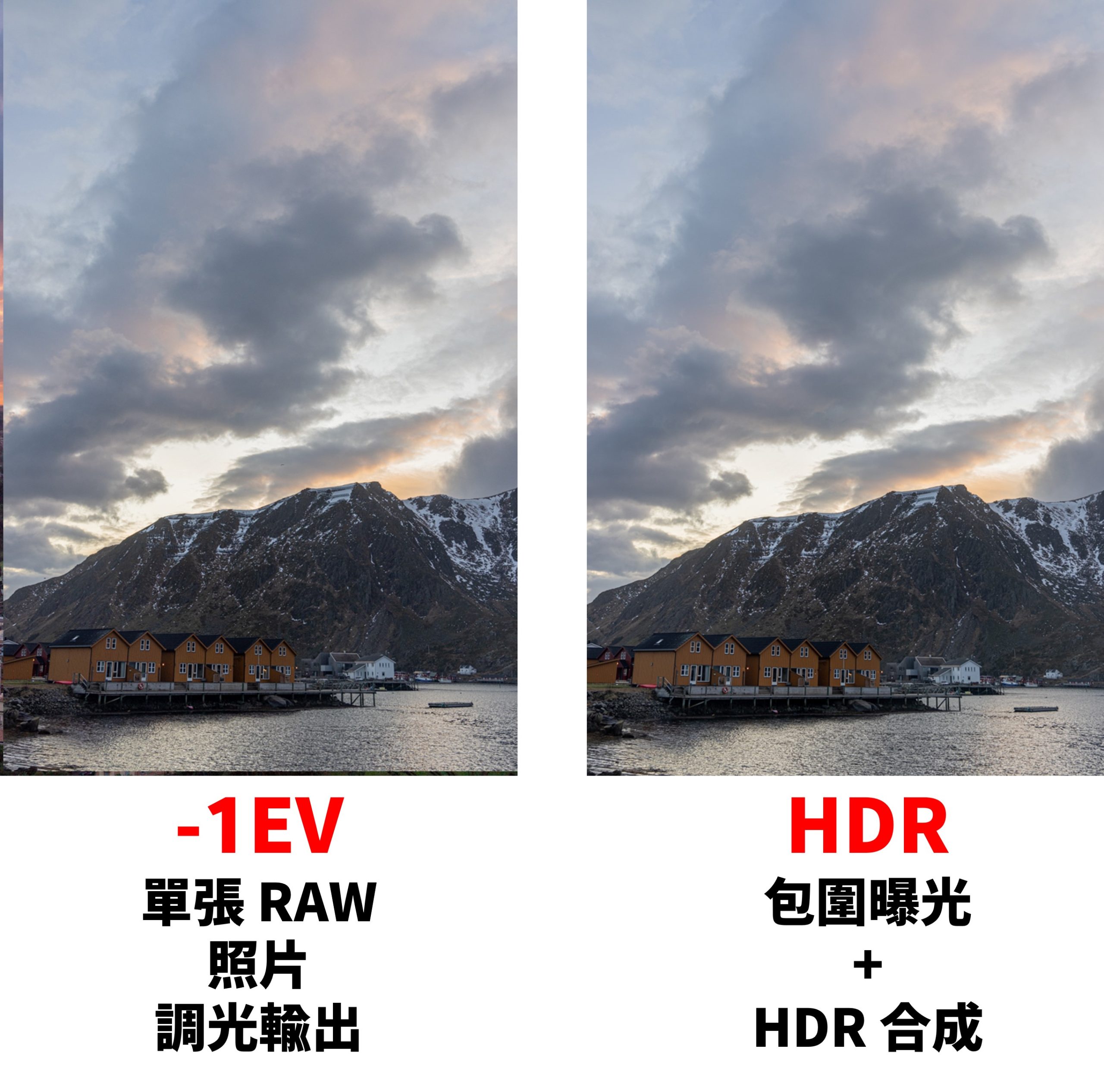 [聊攝影358] 面對高反差採用 包圍曝光+HDR 真的比較好嗎?