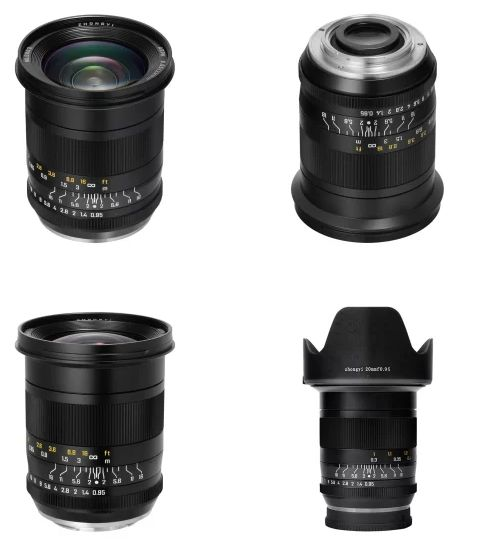 [3C NEWS] 中一光學新手動鏡 20mm f/0.95 ASPH APS-C 廣角大光圈鏡頭