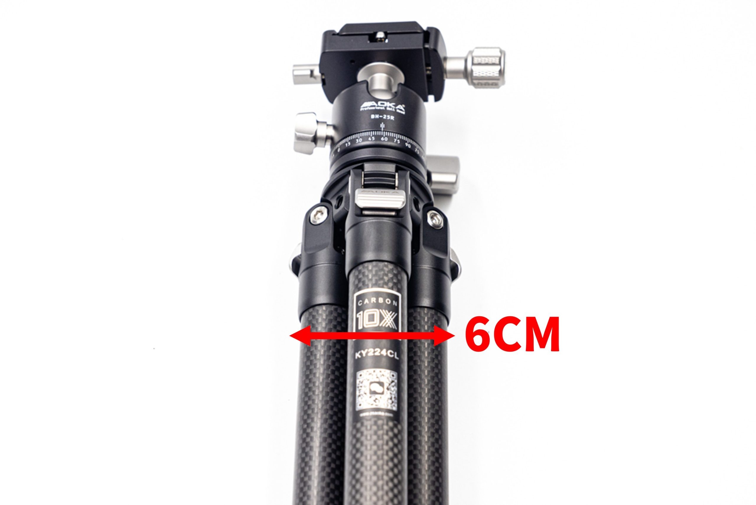 [玩攝影118] AOKA KY224CL 輕巧收納四節碳纖維三腳架