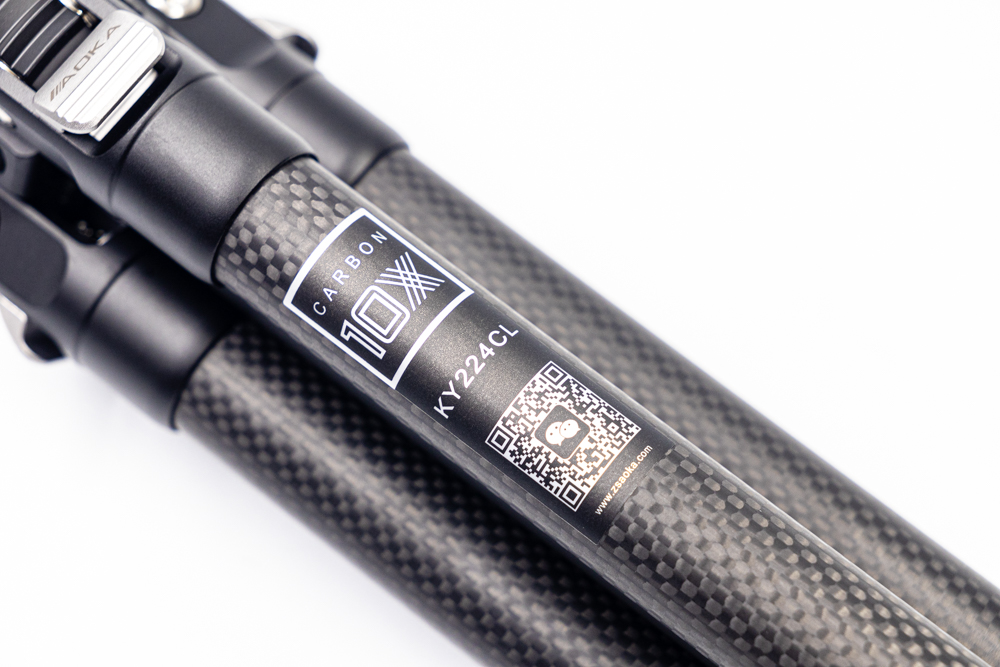 [玩攝影118] AOKA KY224CL 輕巧收納四節碳纖維三腳架